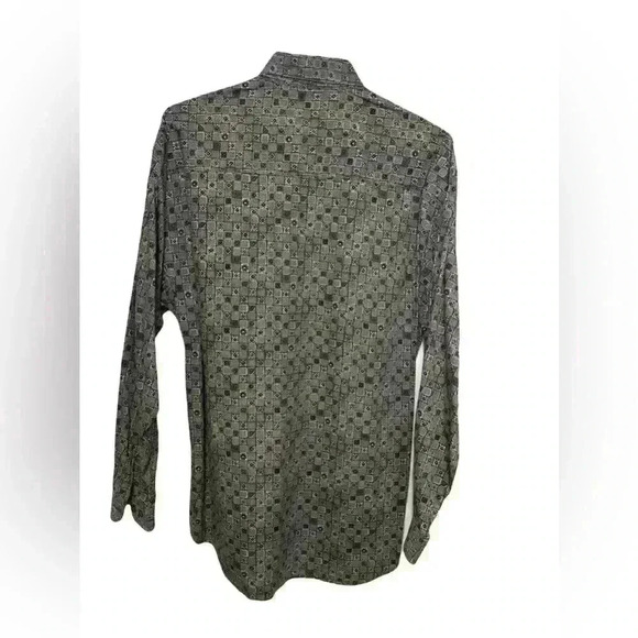 ENRO L Uomo Men’s Button Down Long Sleeve Shirt Size Medium Never Worn - Picture 2 of 7